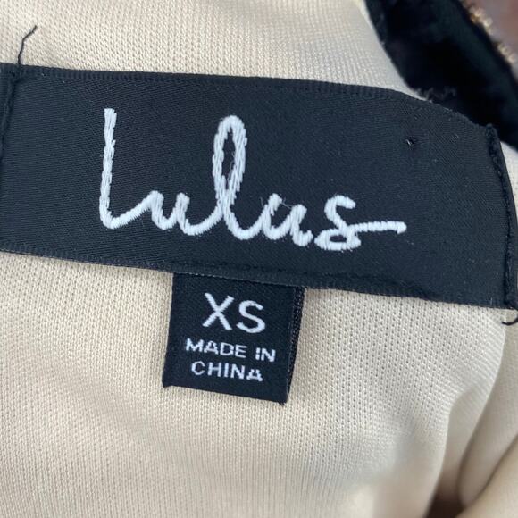 Lulus Show Stopper Midi Dress Floral Embroidered Beaded Bodycon Pencil Cream XS - Picture 7 of 9